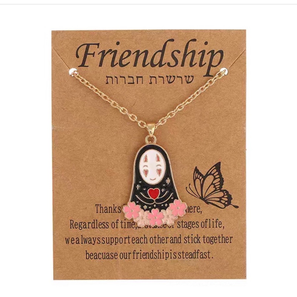 Spirited Away No Face Necklace